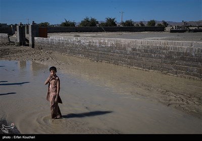 خسارت سیل در منطقه عورکیِ سیستان و بلوچستان