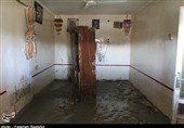 خرابی سیل در روستای "لیرهای" جاسک به روایت تصویر
