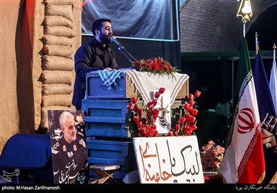 مداحی حسین طاهری در یادواره شهدای محله کن