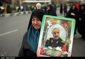 راهپیمایی مردم خراسان شمالی در پاسداشت شهدای هواپیمای اوکراینی و دفاع از سپاه پاسداران برگزار شد