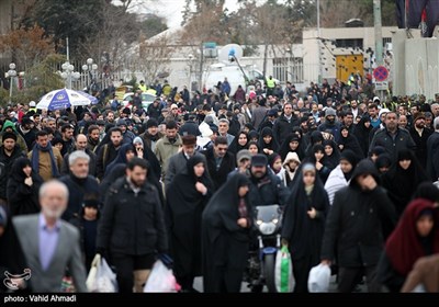 مصلی تهران قبل از برگزاری نماز جمعه