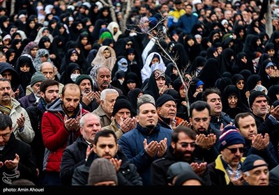 در حاشیه نماز جمعه تهران