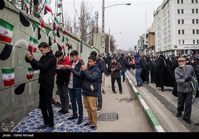 در حاشیه نماز جمعه تهران