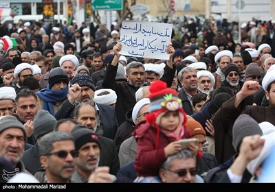 راهپیمایی حمایت از اقتدار نظام در قم