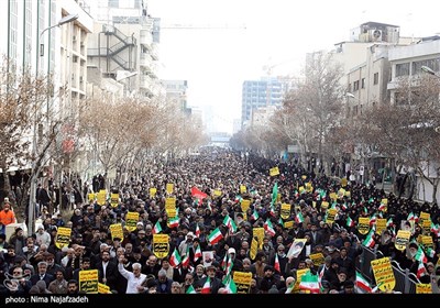 راهپیمایی حمایت از اقتدار نظام در مشهد