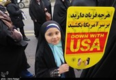 راهپیمایی مردم گیلان در حمایت از سپاه و تکریم شهدای سانحه هوایی به روایت تصویر