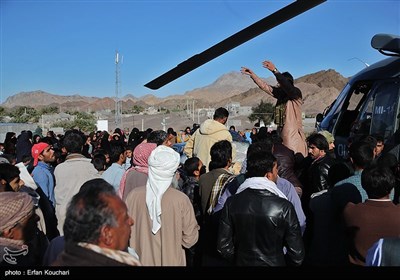 Aerial Relief Operation Underway in Iran's Flood-Hit Province