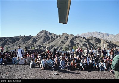 Aerial Relief Operation Underway in Iran's Flood-Hit Province