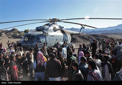 Aerial Relief Operation Underway in Iran's Flood-Hit Province
