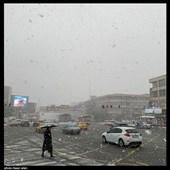 بارش برف زمستانی در تهران