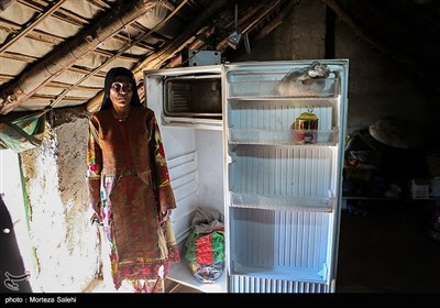 خسارت سيل در روستای چاه الوند - سیستان وبلوچستان 