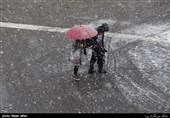 بارش برف زمستانی در تهران
