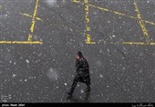 بارش برف زمستانی در تهران