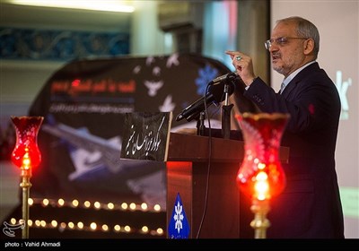 سخنرانی محسن حاجی‌میرزایی وزیر اموزش و پرورش در مراسم یادبود شهدای پرواز 752
