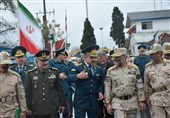 بازدید فرمانده مرزبانی ناجا از مرز مشترک ایران و جمهوری آذربایجان