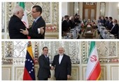 ظریف یستقبل نظیره الفنزویلی