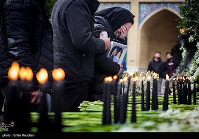 یادبود شهدای دانشگاه شریف در سقوط هواپیمای اوکراینی