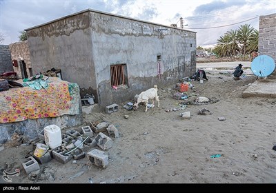 مناطق سیل زده دشتیاری چابهار