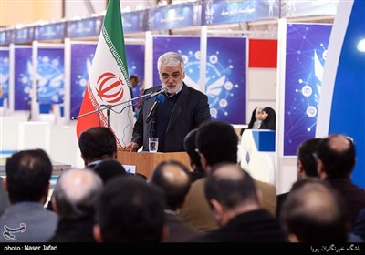 سخنرانی محمد مهدی طهرانچی رئیس دانشگاه آزاد اسلامی در اولین همایش و نمایشگاه شتابدهنده‌های برگزیده کشور