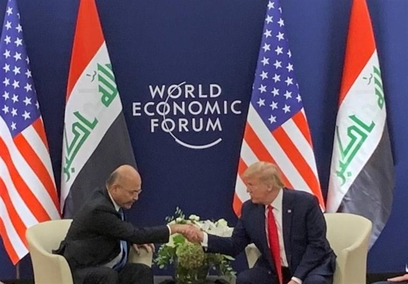 عراق|بیانیه کاخ السلام درباره دیدار صالح با ترامپ/ اظهارات مداخله‌جویانه سفیر انگلیس در بغداد