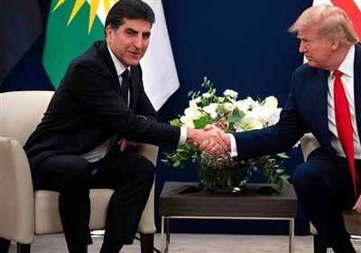  عراق|ابعادی از دیدار رئیس جمهوری آمریکا و رئیس اقلیم کردستان/ وقتی که ترامپ نچیروان بارزانی را نمی‌شناسد! 