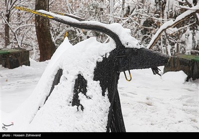 Winter Snow Covers Iranian Capital