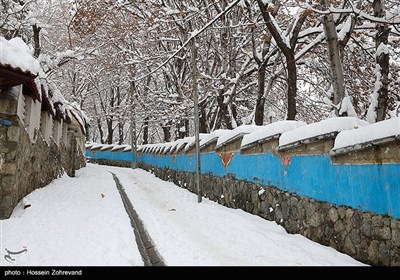 Winter Snow Covers Iranian Capital