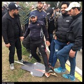 تظاهرة كبيرة وسط بغداد رفضاً لوجود القوات الأمريكية