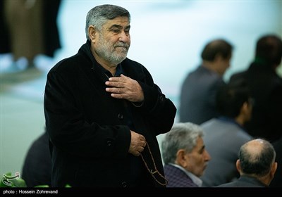 حضور هابیل درویش رئیس بنیاد تعاون ناجا در نماز جمعه تهران