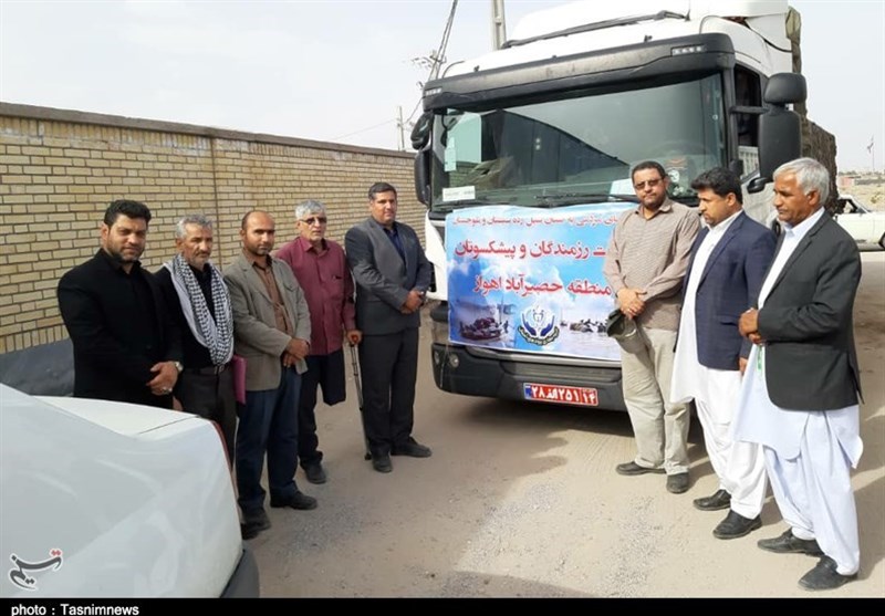 بسته‌های امدادی مردم خوزستان در سیستان‌وبلوچستان توزیع شد