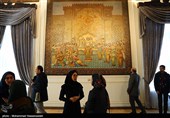 بازدید اصحاب رسانه از موزه هنر ایران واقع در کاخ مرمر