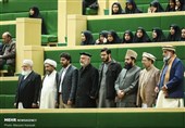 ملی یکجہتی کونسل کے اعلی سطحی وفد کا ایرانی پارلیمنٹ کا دورہ+ تصاویر