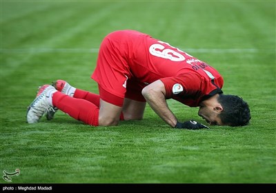 وحید امیری زننده گل دوم تیم فوتبال پرسپولیس