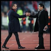 دیدار تیم های فوتبال پرسپولیس و تراکتور