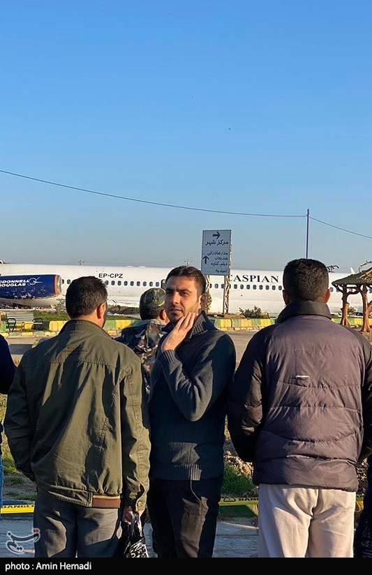 خروج هواپیمای مسافربری تهران - ماهشهر از باند فرودگاه