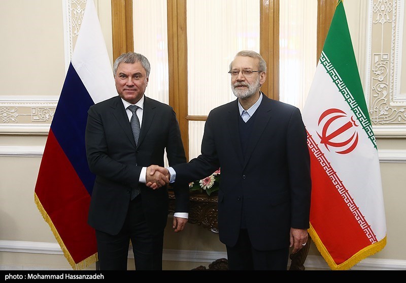 Iran, Russia Offering Successful Model of Regional Partnership, Larijani Says