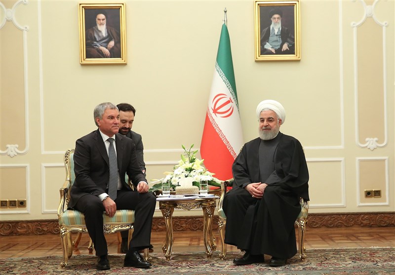 Rouhani: Iran, Russia Boosting Ties against US’ Will