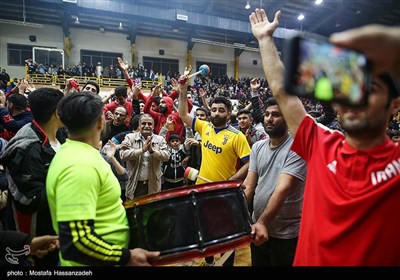 دیدار تیمهای بسکتبال شهرداری گرگان و مهرام تهران - گرگان