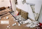 زلزله در خان زنیان فارس - ایرنا