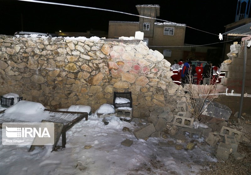 زلزله در خان زنیان فارس - ایرنا