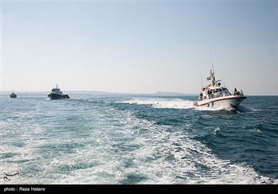 مانور امداد و نجات دریایی - جزیره خارک