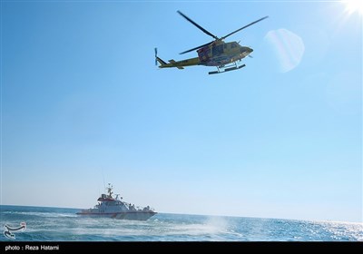 مانور امداد و نجات دریایی - جزیره خارک
