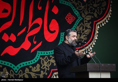 مداحی محمود کریمی در مراسم عزاداری شهادت حضرت زهرا(س) - میدان هفت تیر تهران
