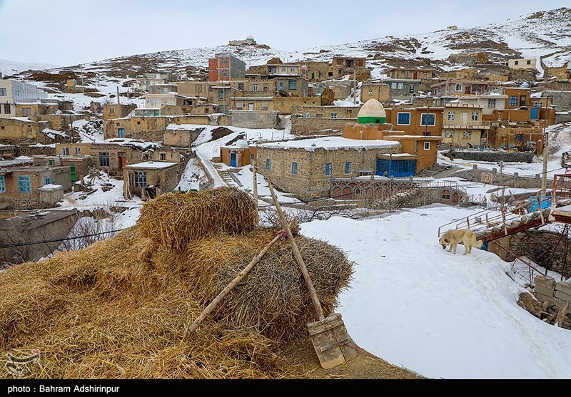 روز برفی در روستای مرزی عنبران علیا-اردبیل- عکس استانها تسنیم | Tasnim