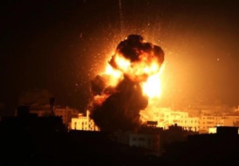 حمله هوایی رژیم صهیونیستی به غزه+عکس