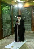 حضور رهبر معظم انقلاب اسلامی در مرقد امام خمینی(ره) وگلزار شهدا
