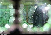 حضور رهبر معظم انقلاب اسلامی در مرقد امام خمینی(ره) وگلزار شهدا
