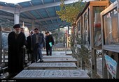 حضور رهبر معظم انقلاب اسلامی در مرقد امام خمینی(ره) وگلزار شهدا