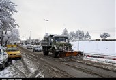 بازگشایی تمام محورهای مسدودشده در کردستان/موج شدید سرما استان را فرا می‌گیرد