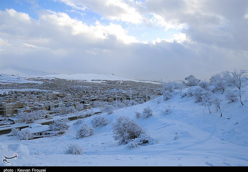 برف و باران آسمان استان کردستان را فرا می‌گیرد